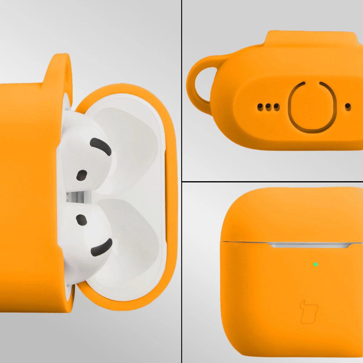 Silikonowa konstrukcja etui Bizon Case Headphone Silicone